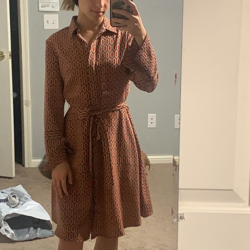 Banana Republic Collored long-sleeve dress